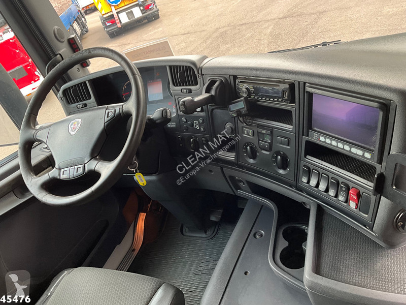 Camion Scania 480 HMF 85 Tonmeter laadkraan +...