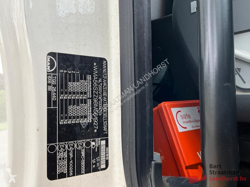 Lastbil MAN TGS 6x6 Euro 5 with 2 sides VDL 30...