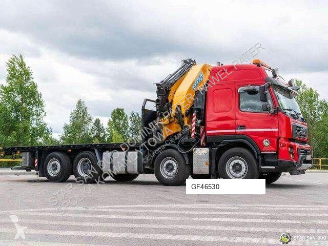 Kamion Volvo FMX 500 8x2 Effer 585 Fly Jib...