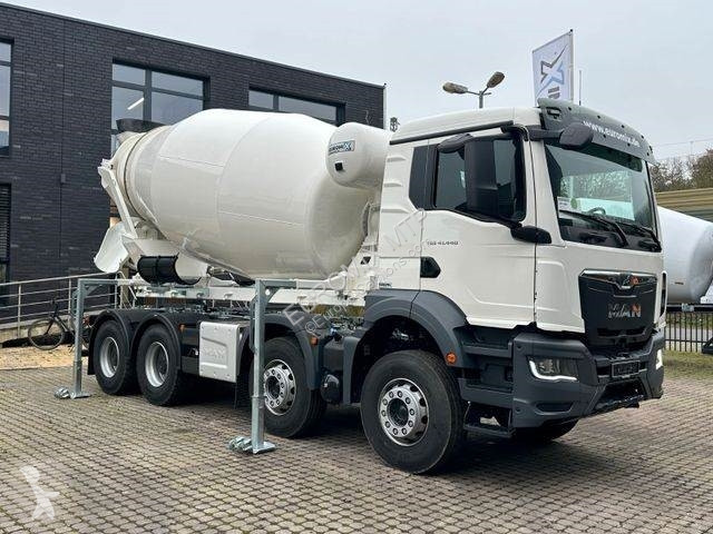 Lastbil MAN TGS 8x4 WECHSELSYSTEM KIPPER+MISCHER