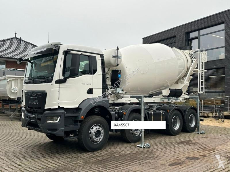 Kamion MAN TGS 8x4 WECHSELSYSTEM KIPPER+MISCHER