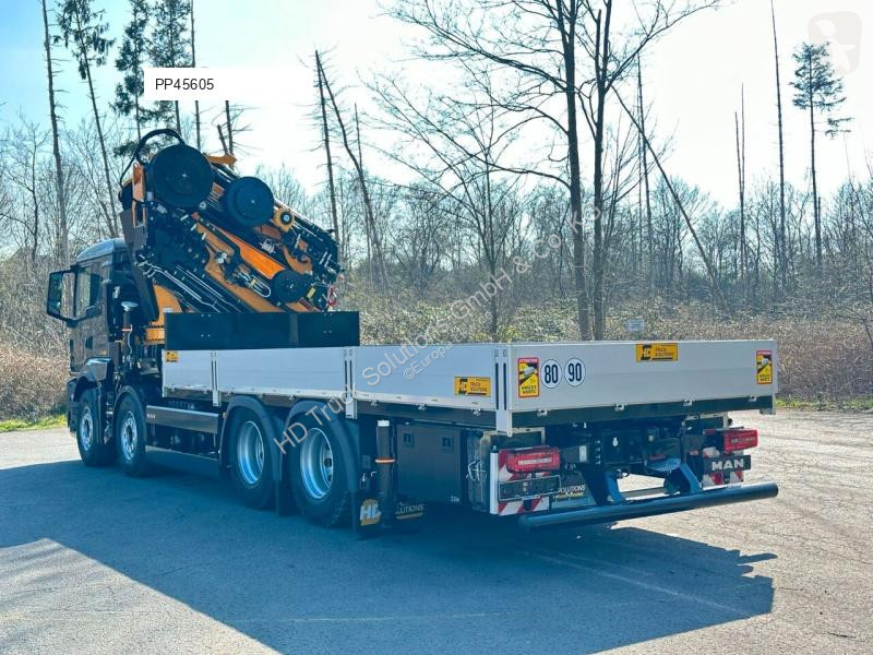 Lastbil MAN TGS 35.520 8X4 TG 3 EFFER 955-8s...