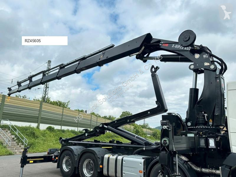 Camion Volvo FMX 500 8x4 Abrollkipper + Kran...