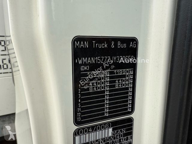 Lastbil MAN TGL 12.220 4x2 Euro 6 Koffer