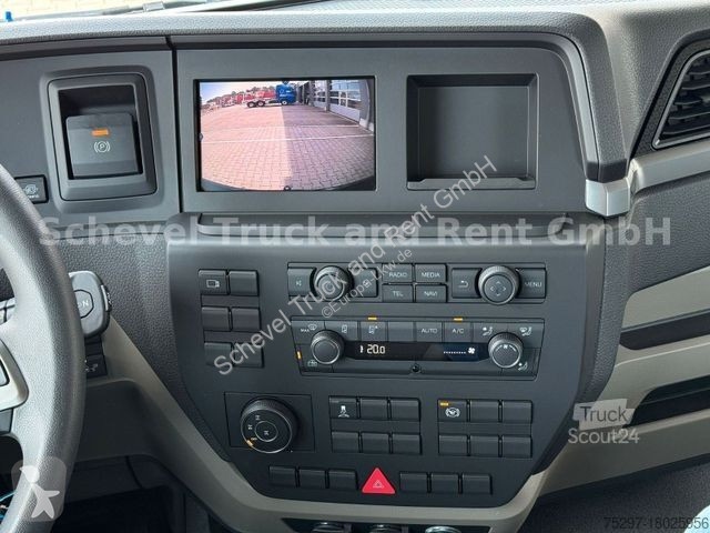 Lastbil MAN TGM 4x4 BB Pritsche HMF 1620 /4x hydr