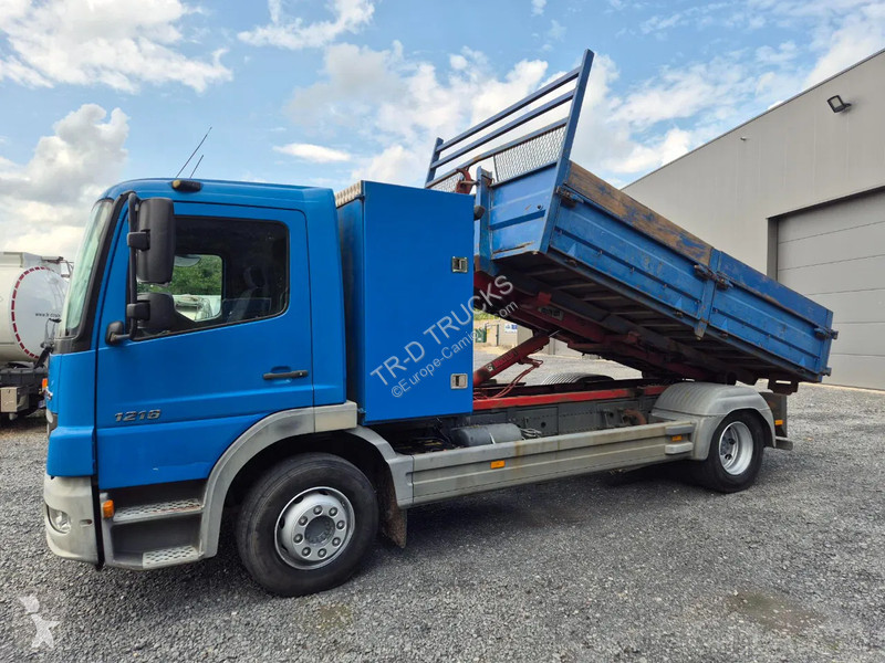 Camion Mercedes 1218 HOOK SYSTEM + CONTAINER...