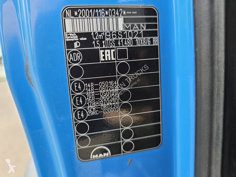Kamion MAN 49.480 10X8/6 BB / TIPPER / SPRING /...