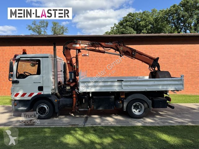 Camion MAN TGL 3 S-Kipper Atlas 75 10m -1t....