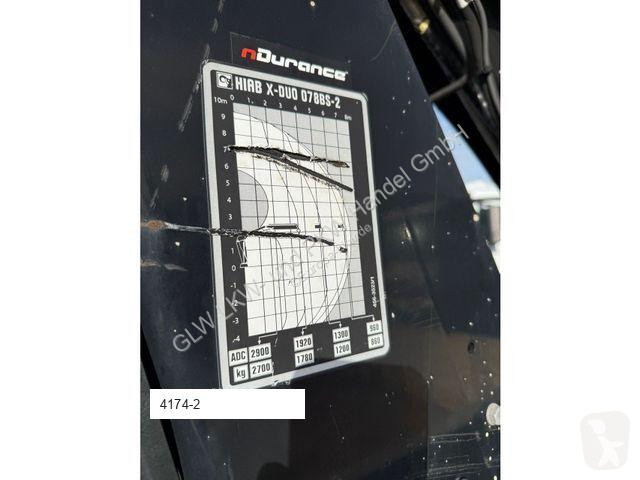 Kamion Mercedes ATEGO 816 Kipper 2-Seiten*KRAN...