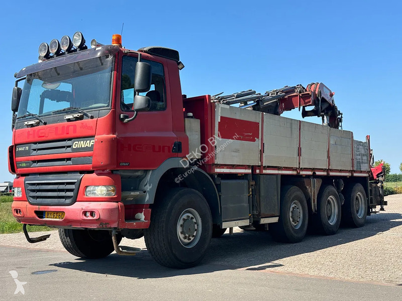 Lastbil Ginaf X 4446 TS 8x8 EFFER 47TM!!MANUELL!!
