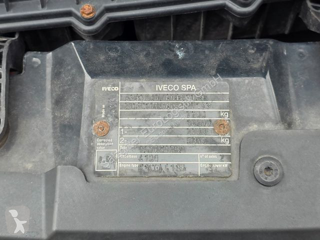Kamion Iveco 70C18 Hi-Matic / Ladebordwand / 3...