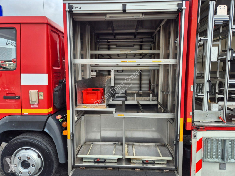 شاحنة MAN LE Feuerwehr Schmitz GW-6 Gerätewagen