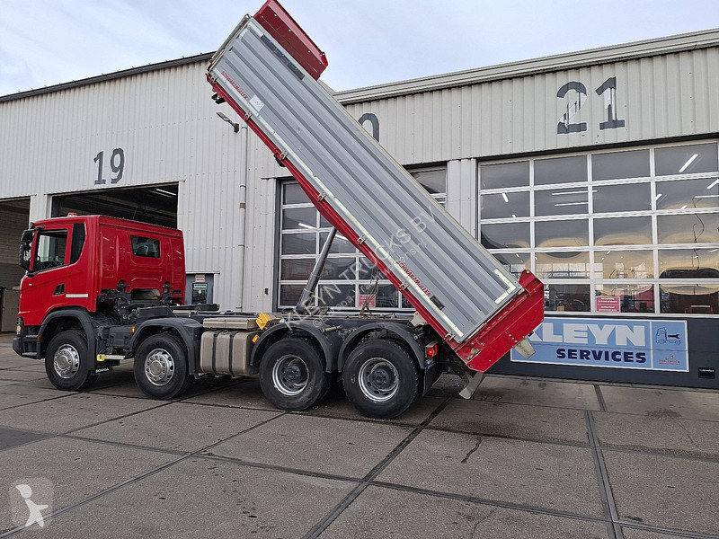 شاحنة Scania 410 XT 8X4 RETARDER 3WAY