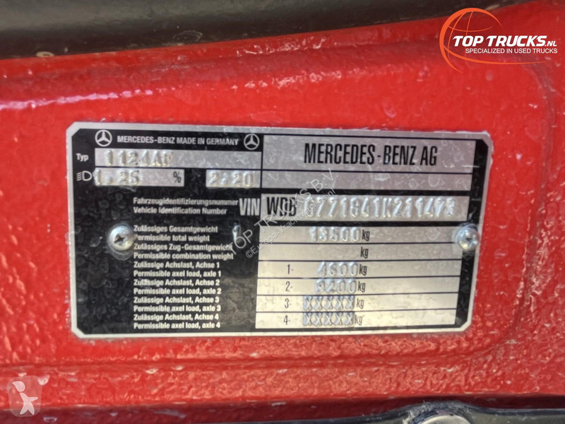 شاحنة Mercedes AF 4x4 - 1.600 ltr -Feuerwehr,...