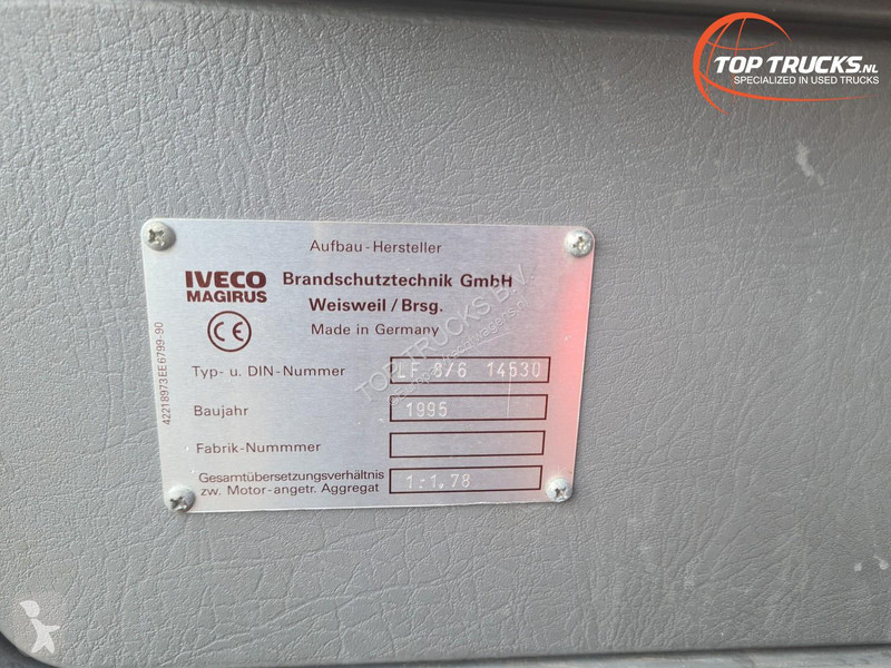شاحنة Iveco EUROCARGO 75 E 14 Eurofire 600 ltr...