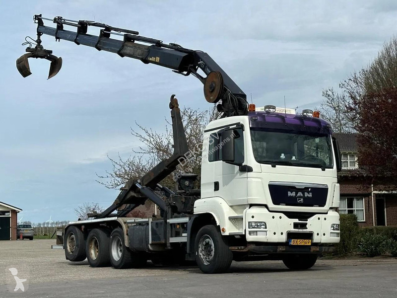 شاحنة MAN 35.400 8X4 !!TRIPLE!! 24tm CRANE/HOOK...