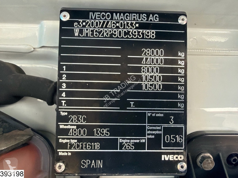 شاحنة Iveco X-Way 360 6x4, EURO 6, Palfinger,...