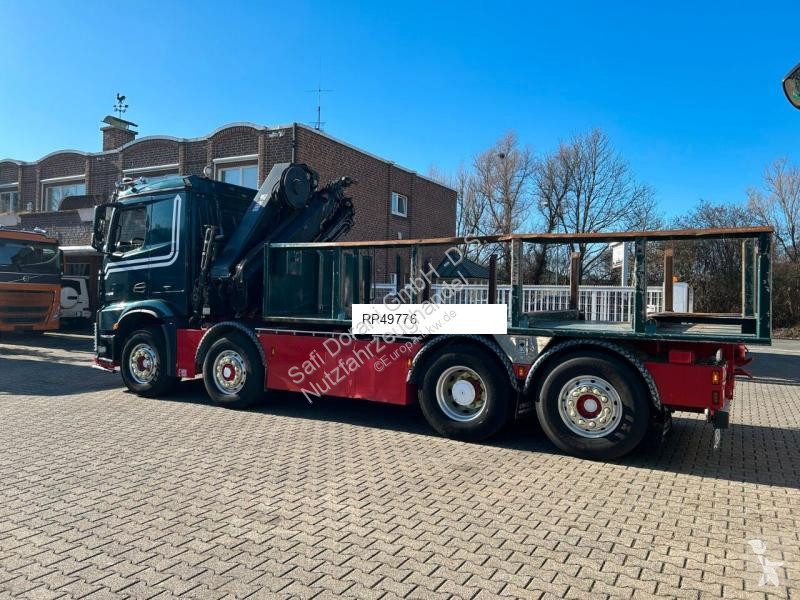شاحنة Mercedes 3253 + HIAB 302 Kran 8x2-4 HAD...