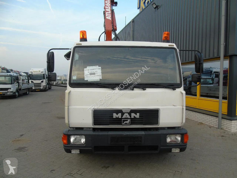 Lastbil MAN 8163 + ATLAS 60.1 + MANUAL + EURO 2...