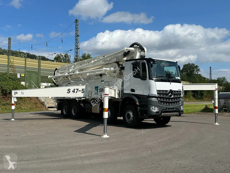 Camión Mercedes 4142 5 4142 8x4 SWAN TSP 47-5...