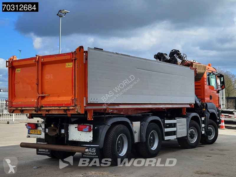 شاحنة MAN 41.440  8X8 Palfinger Q170Z Crane 8x8...