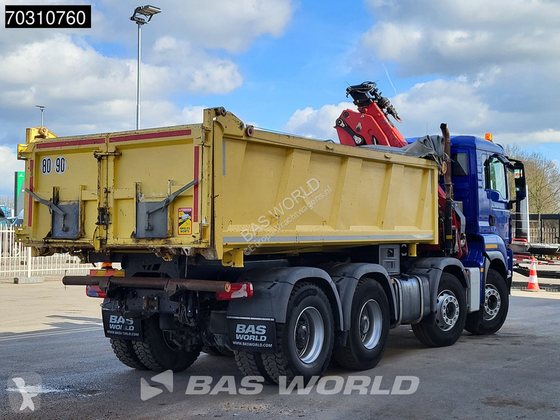 شاحنة MAN 35.480 8X4 HMF 2243-Z2 Crane Kran...