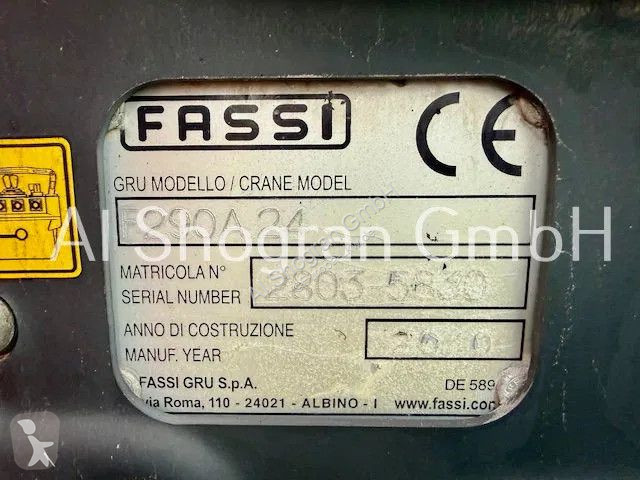 شاحنة Renault 380 6x2/Fassi F290A 24...