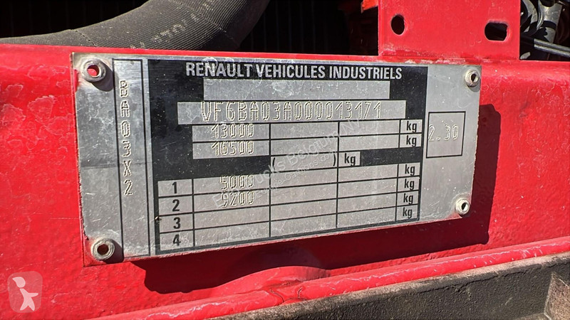 شاحنة Renault G 230 (85.000 KM !!!! / LAMES /...