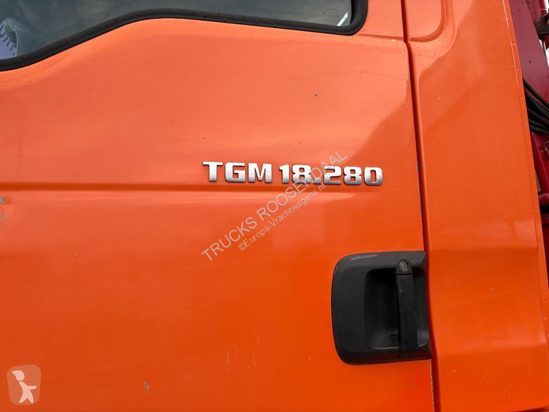 شاحنة MAN +4x4 + HMF 1460 + euro4