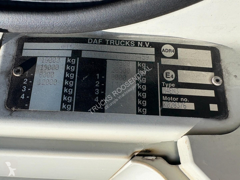 شاحنة DAF 290 ENGINE PERFECT + EURO 6 + CARRIER...