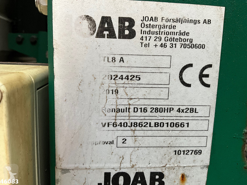 شاحنة Renault D16 Euro 6 portaalarmsysteem