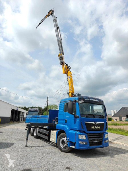 شاحنة MAN TGS Kraanwagen Copma 210 + JIB