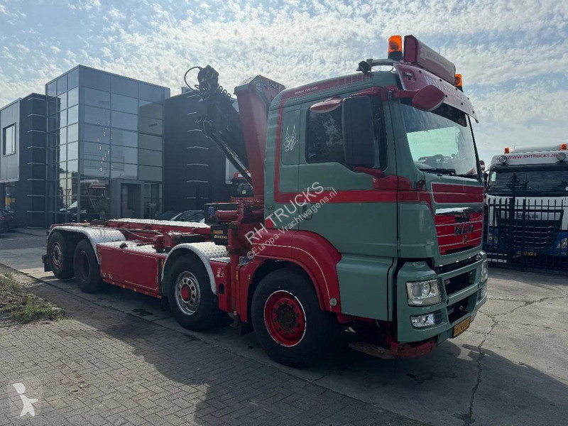 شاحنة MAN 35.480 8X4 HMF 2420 K5 + HMF ABLE +...