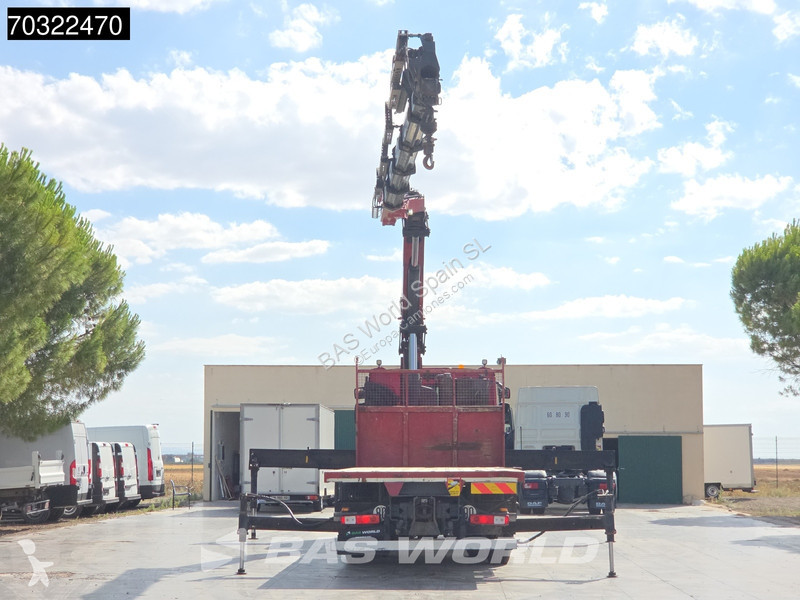 شاحنة Renault C 380 6X2 Grua HMF 4020 6x...