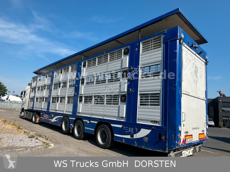 شاحنة Volvo 460 Mega mit Finkl 3 Stock Hubdach