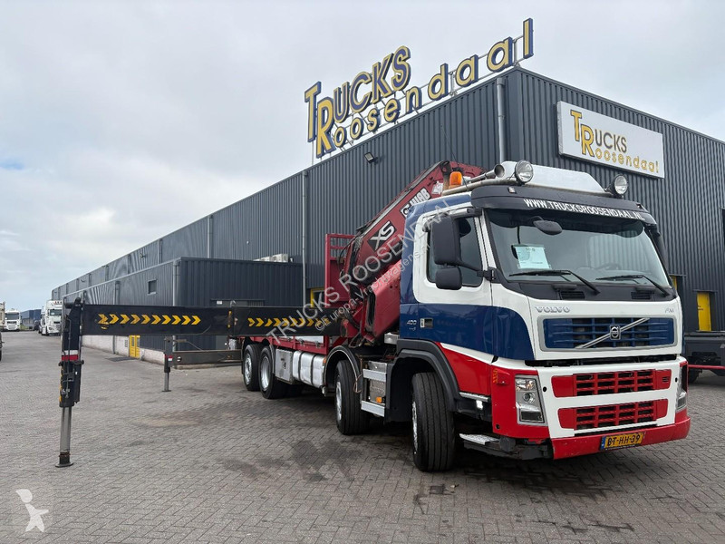 شاحنة Volvo 400 + HIAB 800 HIPRO E-7 + 8X2 +...