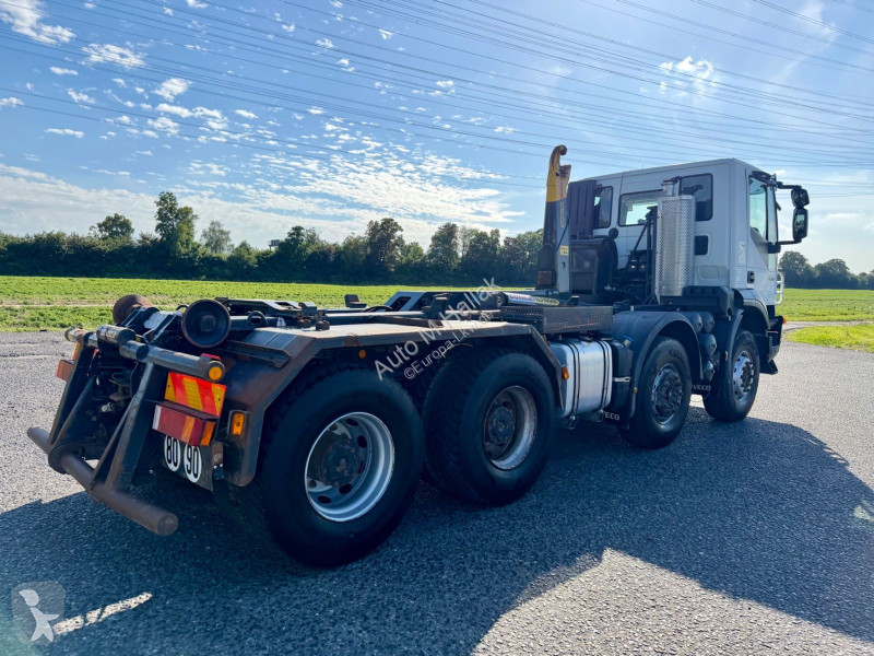 شاحنة Iveco TRAKKER 410 8x4 Palfinger Abrollkipper
