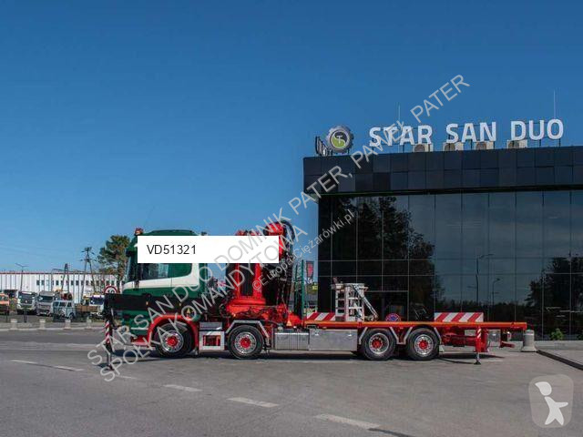شاحنة Scania R490 8x2 EFFER 955 Fly Jib Winch...