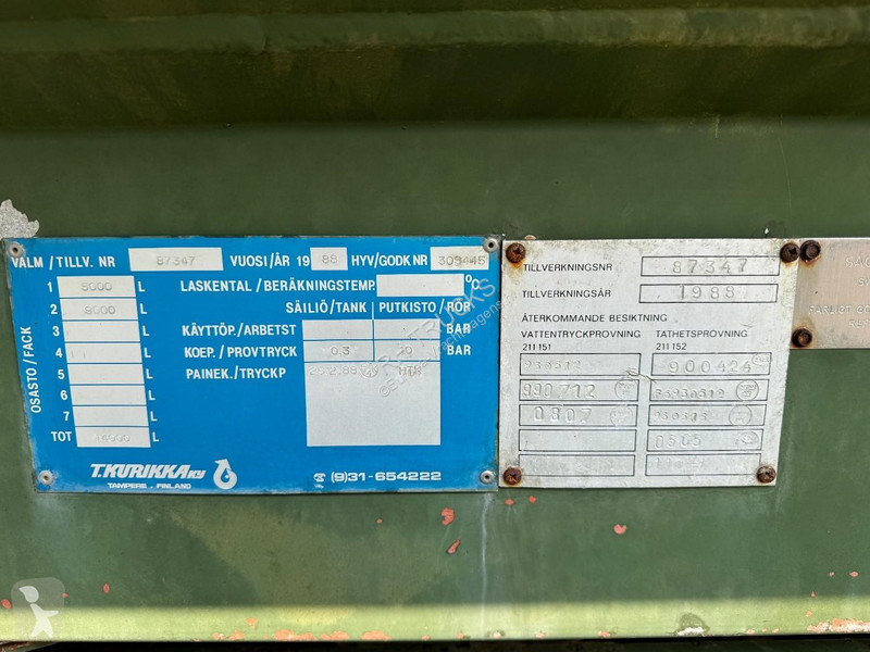 شاحنة Volvo 6X4 Robson-Drive + TANK 14.000 LITER