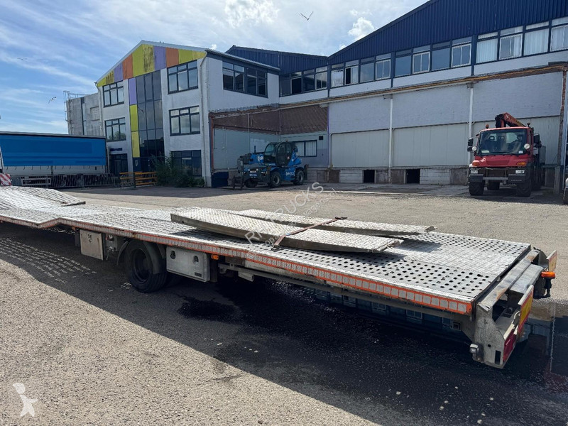 Camion Mercedes 824 + TRAILER 2008 DE REMA 1 AXLE