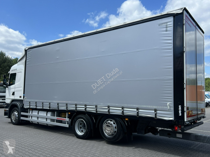 Camión Scania R410 bez EGR Zabudowy Wecon 120m...