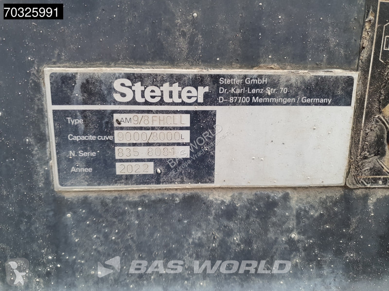 Beton Renault C 430 8X4 Stetter 9m3 Mixer...