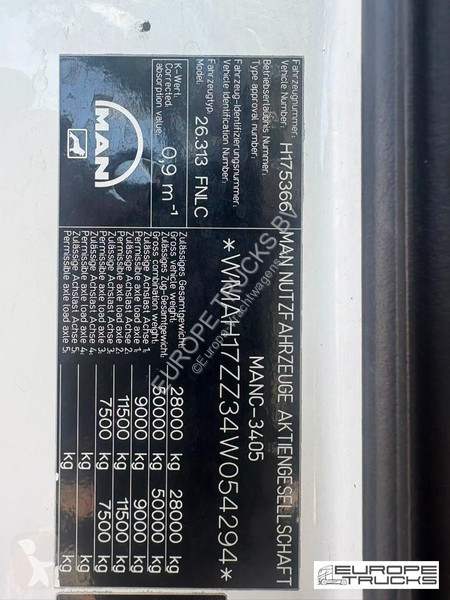 شاحنة MAN 26.310 Steel/Air - Ipsam Hogedruk...