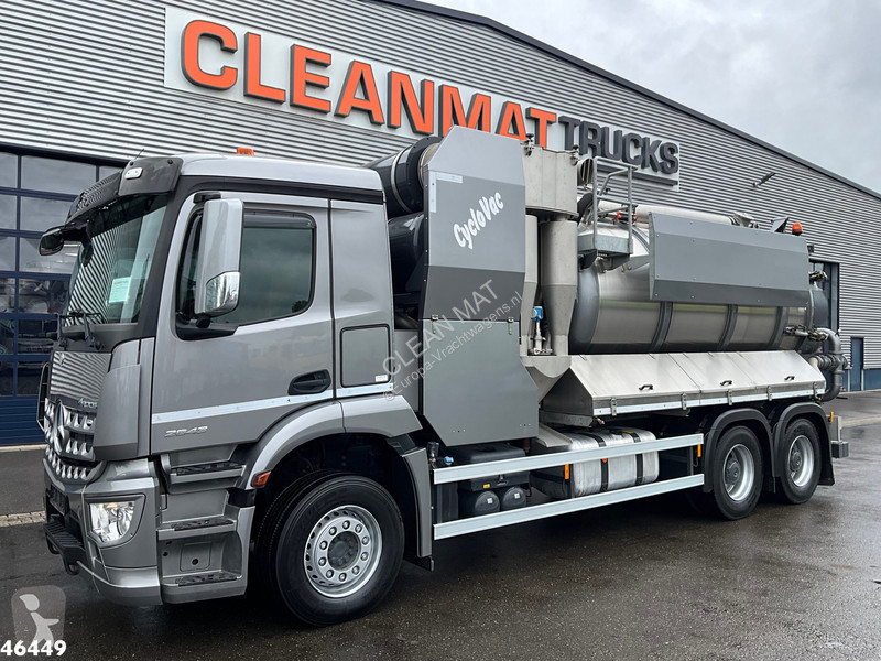شاحنة Mercedes 2643 6x4 Koks Cyclovac Vacuum...