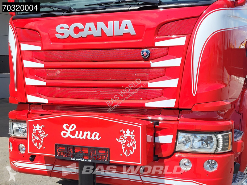 شاحنة Scania 490 8X4 EFFER 1750/8S + JIB 6S...