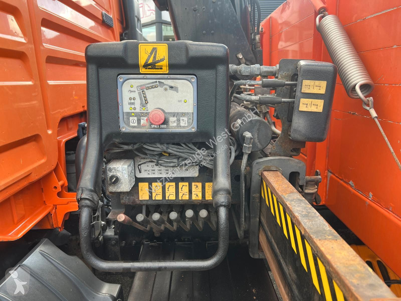 شاحنة MAN 12.220*3-Seiten KIpper+HIAB 077BS-2...