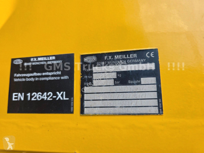 شاحنة MAN 35.470 BB / 8X6 / Meiller Bordmatik