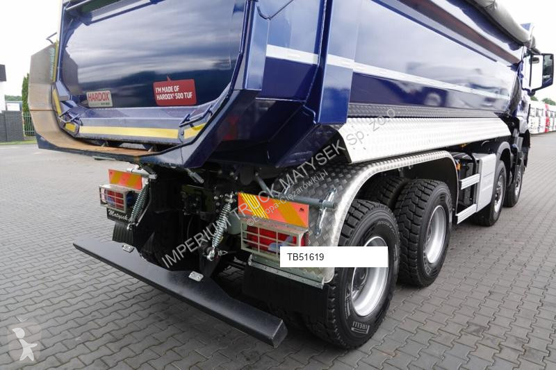 Kamion MAN TGS / 8X6 / WYWROTKA / TYLNOZSYPOWA...