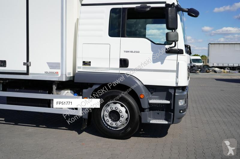 شاحنة MAN TGM / 18.250 / EURO 6 / CHŁODNIA +...