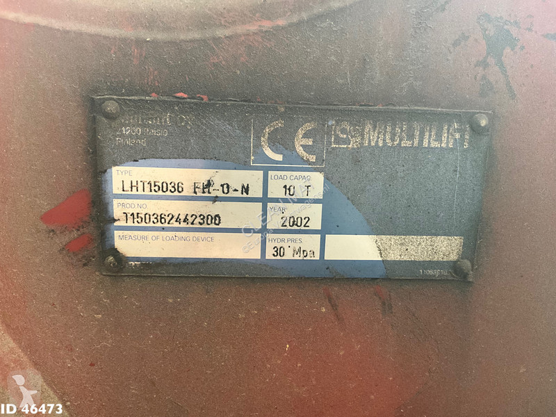 شاحنة Iveco 190E35 Manual Full Steel Hiab 12...